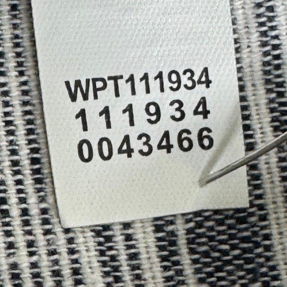 J Jill Black cream Striped Linen Cotton Blend Lounge Shorts Women's 3X - Picture 9 of 9